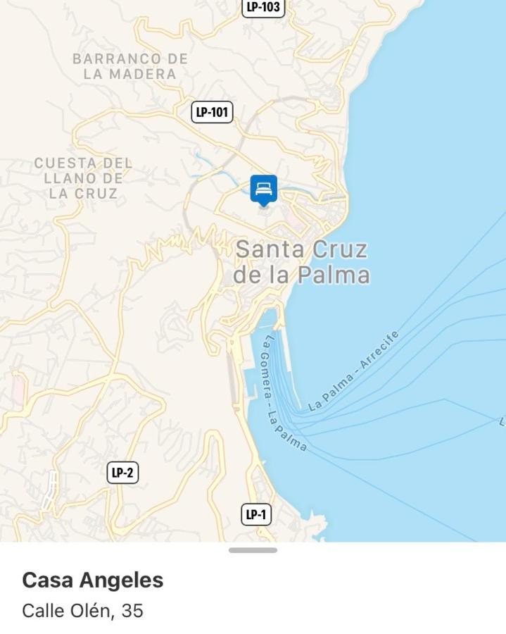 Casa Angeles Villa Santa Cruz de la Palma  Eksteriør billede